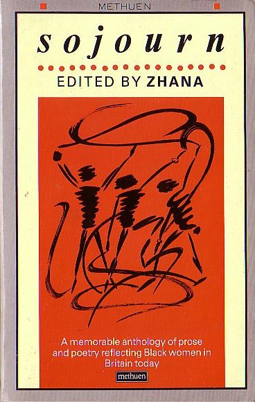 Zhana  (Edits) SOJOURN (prose and poetry reflecting Black women in Brian today) front book cover image