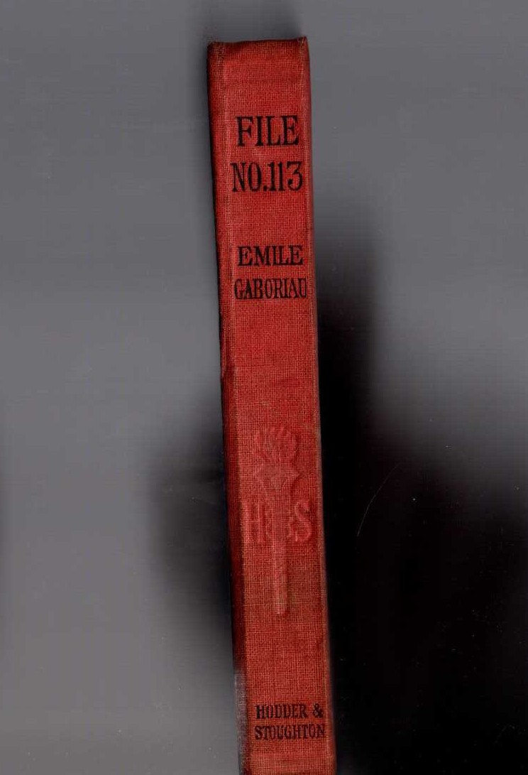 FILE NO.113 front book cover image