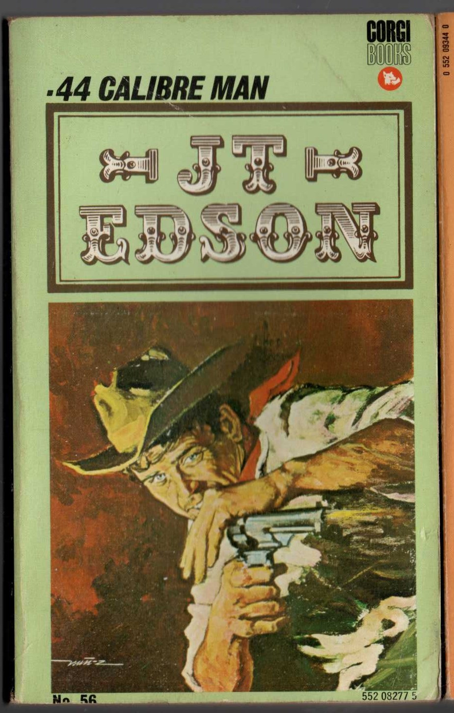 J.T. Edson  .44 CALIBRE MAN front book cover image