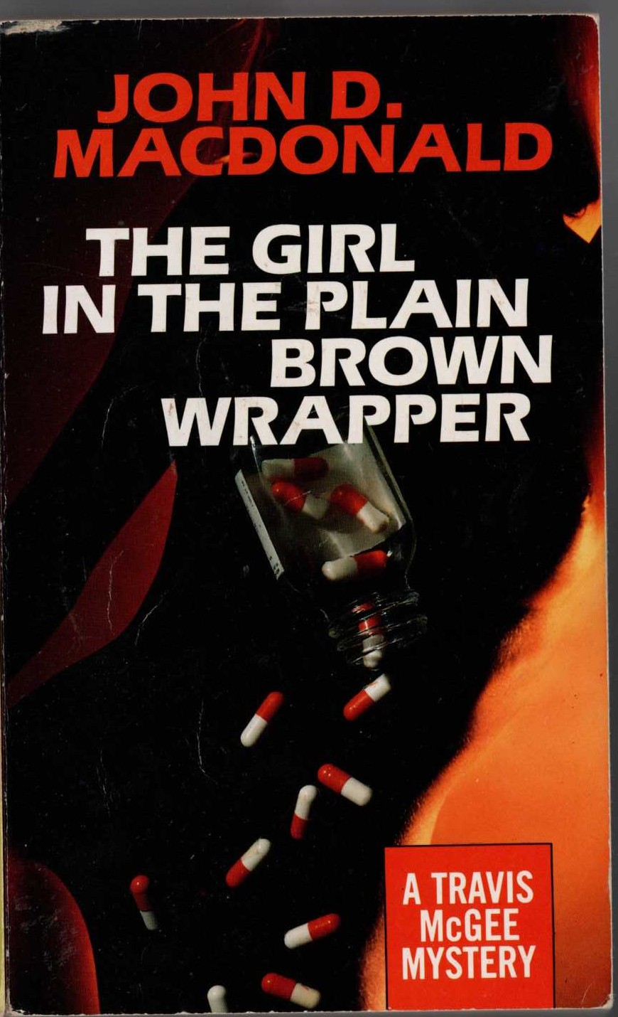 John D. MacDonald  THE GIRL IN THE PLAIN BROWN WRAPPER front book cover image