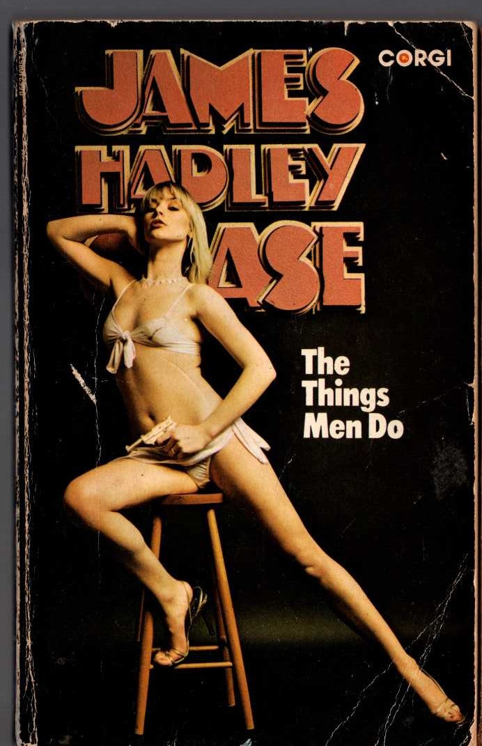 James Hadley Chase  THE THINGS MEN DO front book cover image