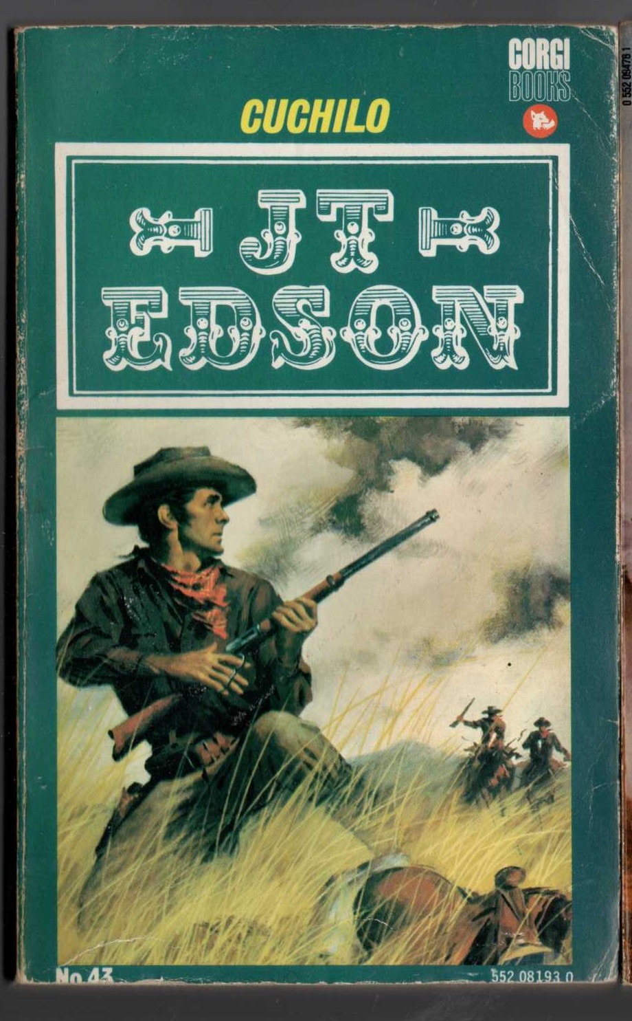 J.T. Edson  CUCHILO front book cover image