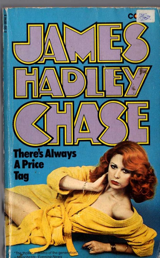 James Hadley Chase  THERE'S ALWAYS A PRICE TAG front book cover image