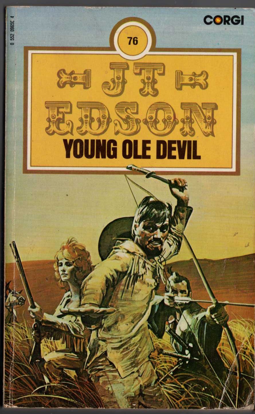 J.T. Edson  YOUNG OLE DEVIL front book cover image