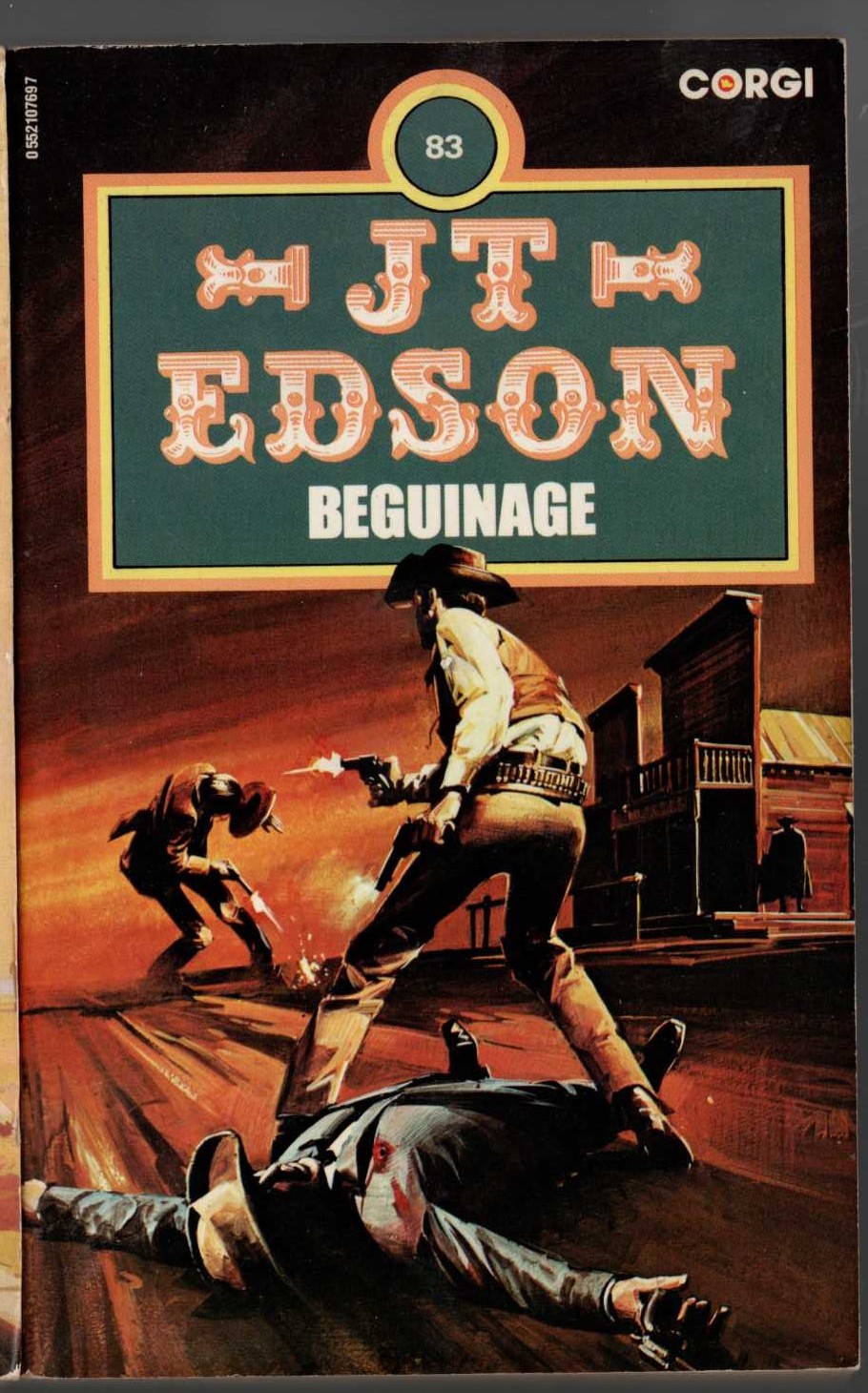 J.T. Edson  BEGUINAGE front book cover image