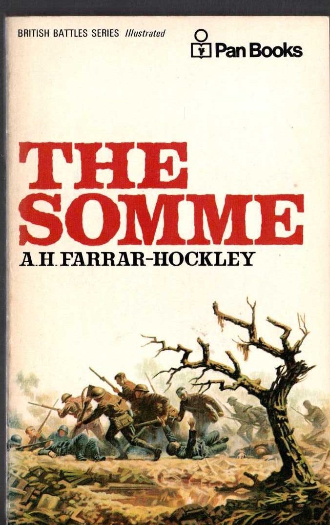 A.H. Farrar-Hockley  THE SOMME front book cover image