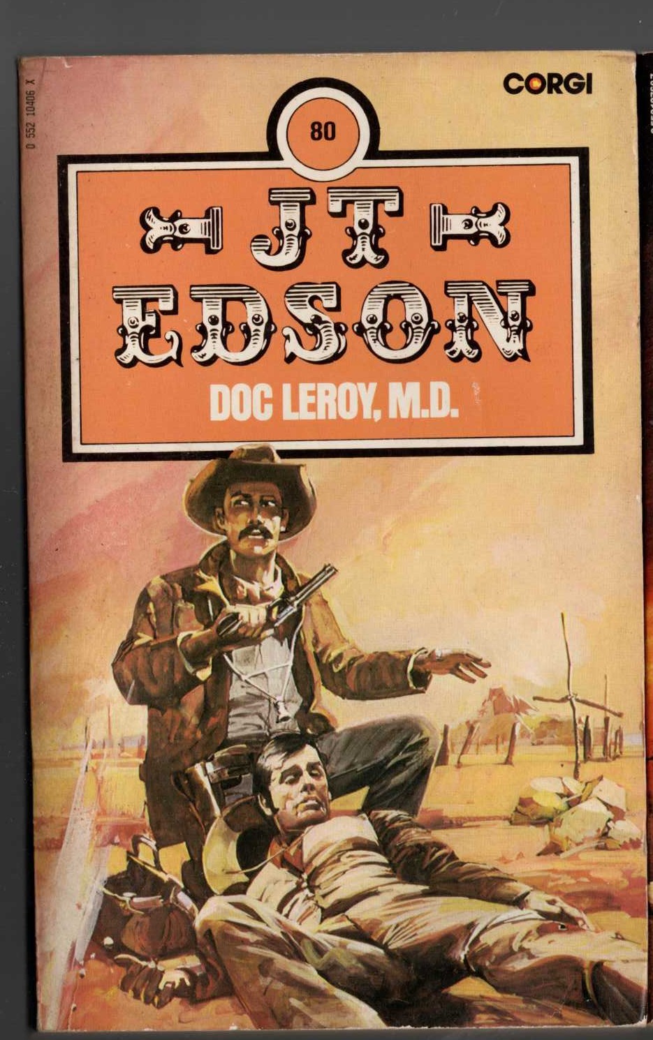 J.T. Edson  DOC LEROY, M.D. front book cover image
