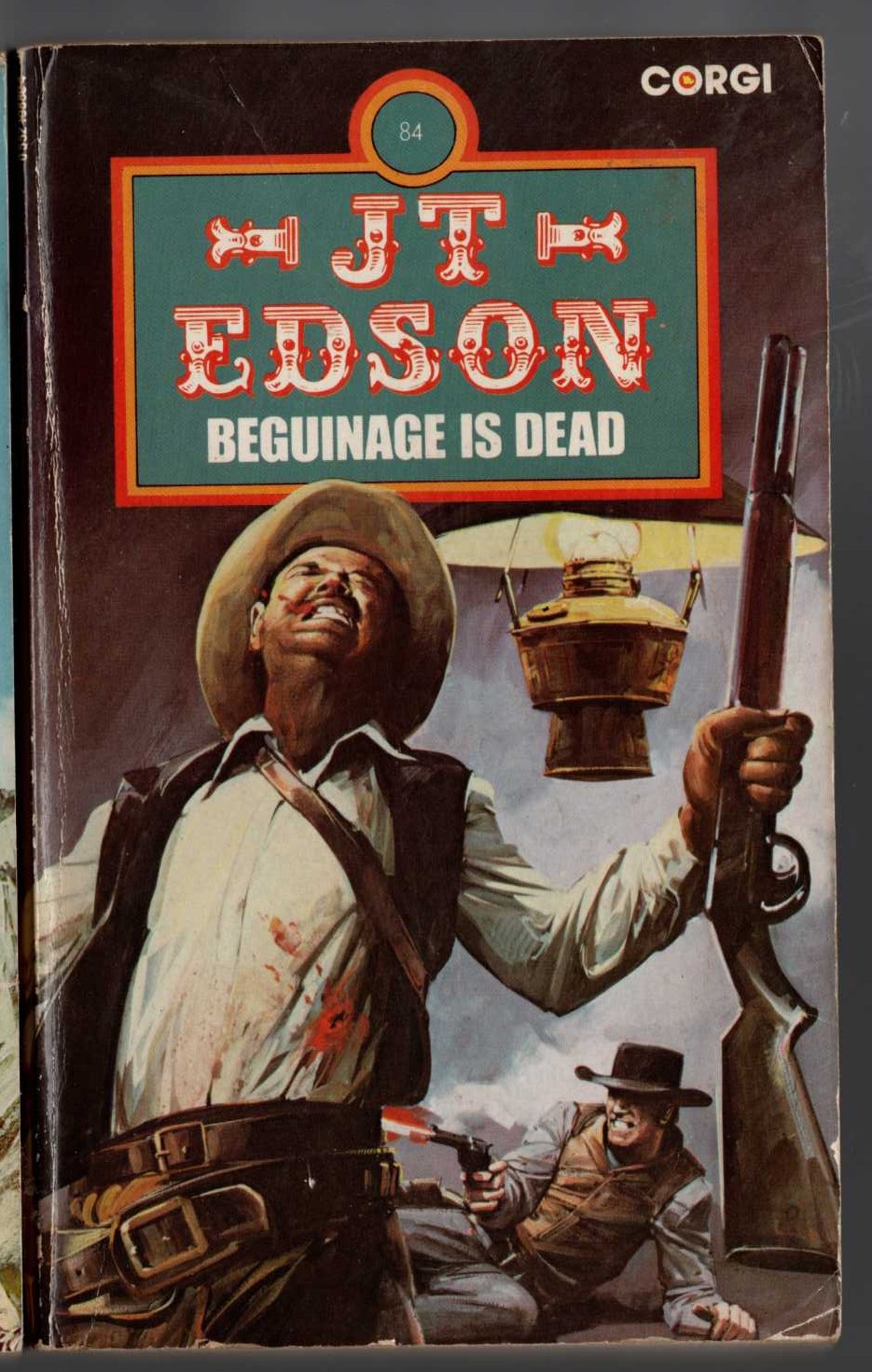 J.T. Edson  BEGUINAGE IS DEAD front book cover image