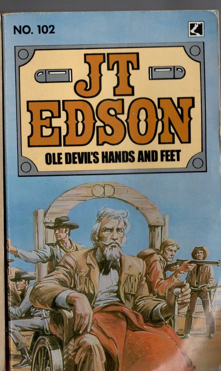 J.T. Edson  OLE DEVIL'S HANDS AND FEET front book cover image