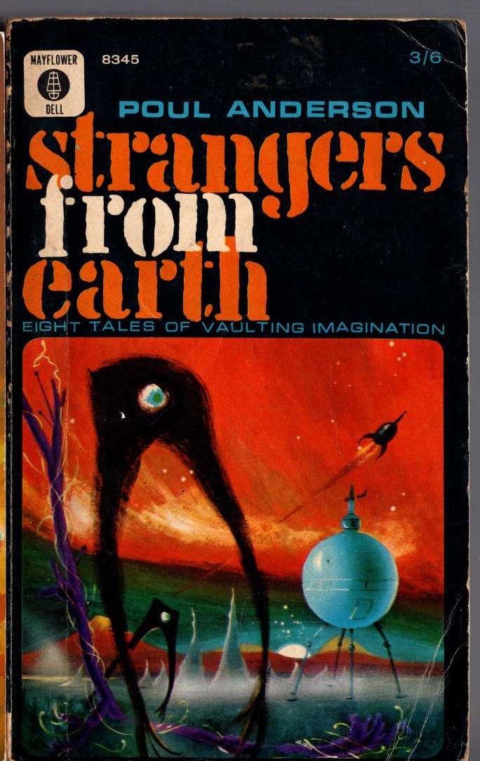 Poul Anderson  STRANGERS FROM EARTH front book cover image