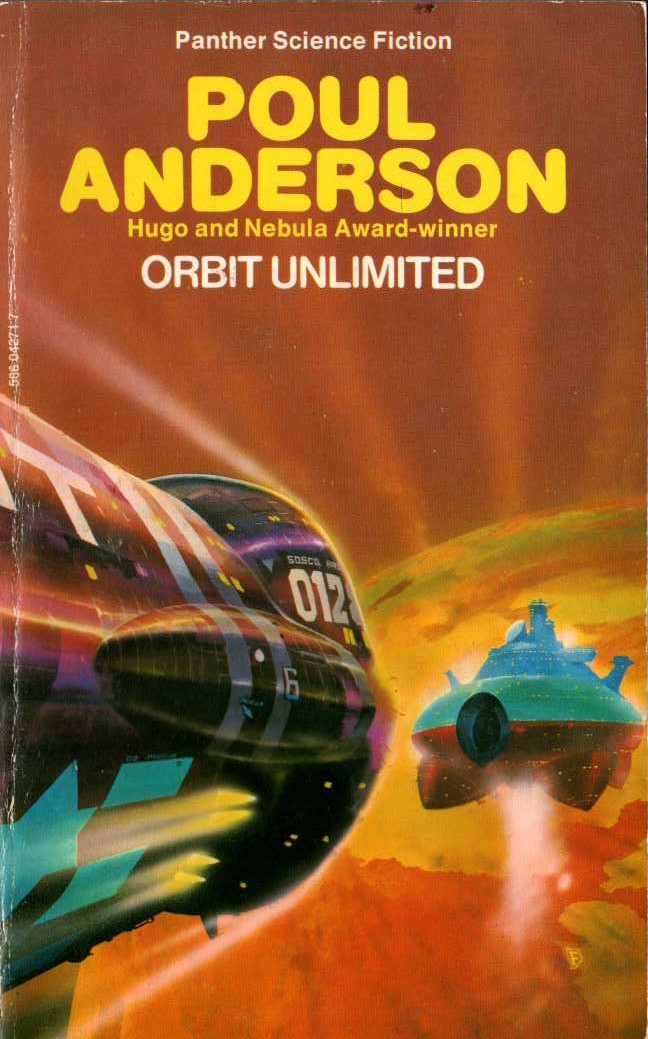 Poul Anderson  ORBIT UNLIMITED front book cover image