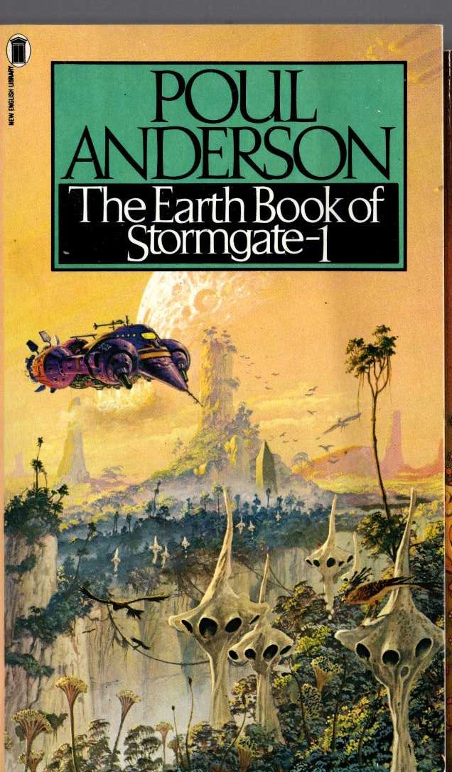 Poul Anderson  THE EARTH BOOK OF STORMGATE - 1 front book cover image