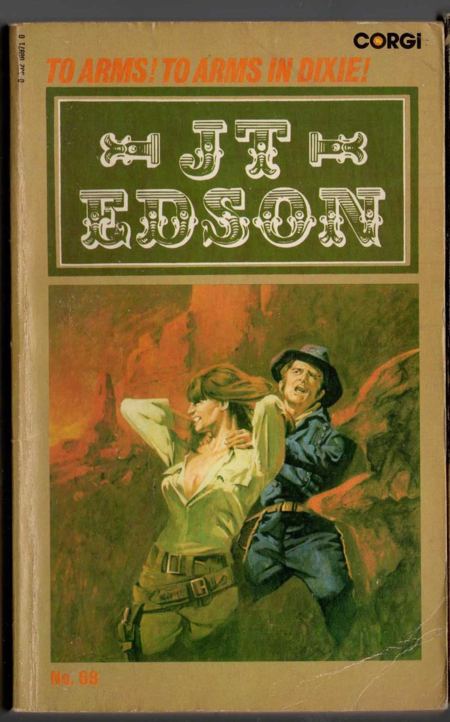 J.T. Edson  TO ARMS! TO ARMS IN DIXIE! front book cover image