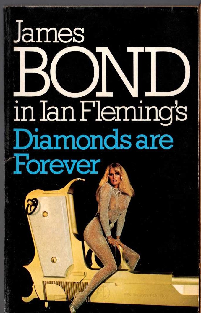 Ian Fleming  DIAMONDS ARE FOREVER front book cover image