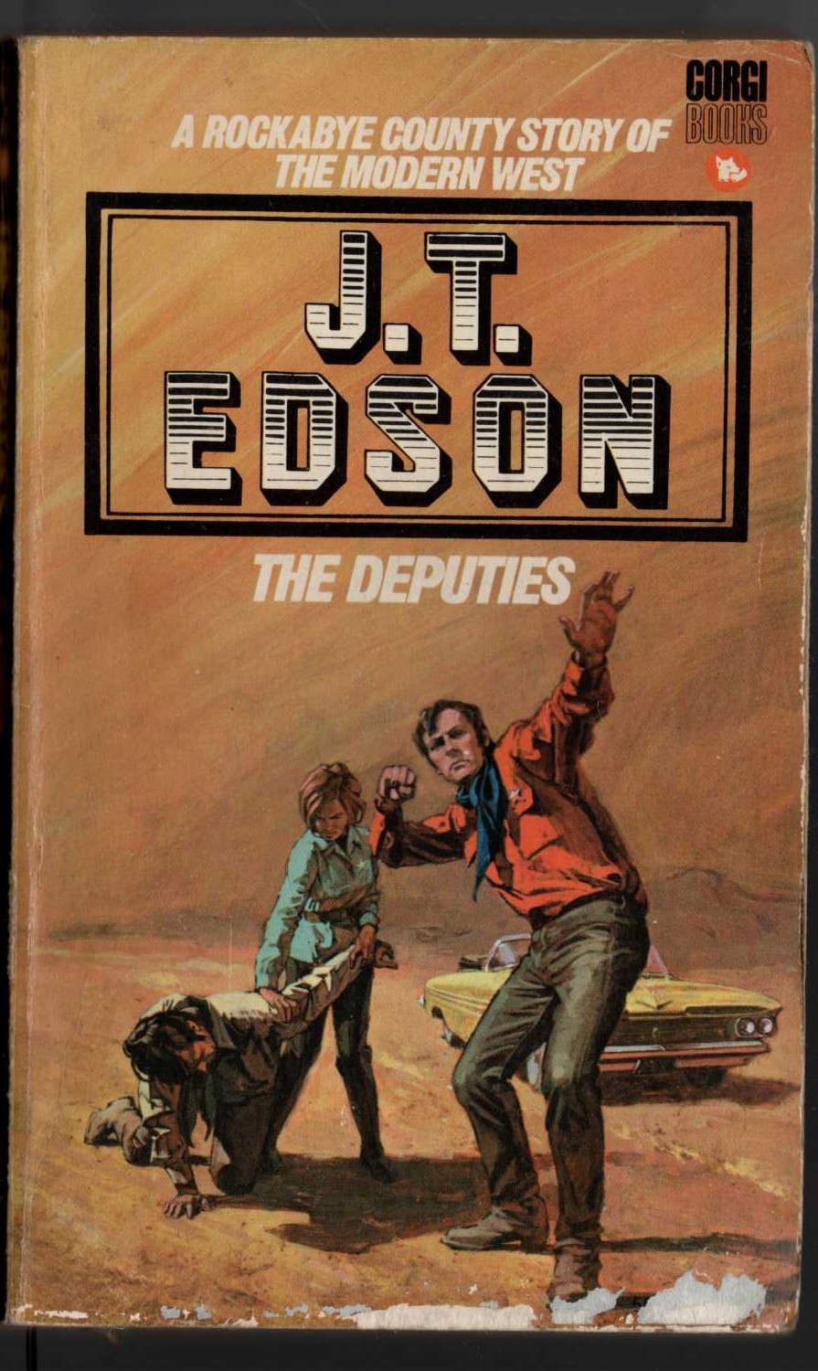 J.T. Edson  THE DEPUTIES front book cover image