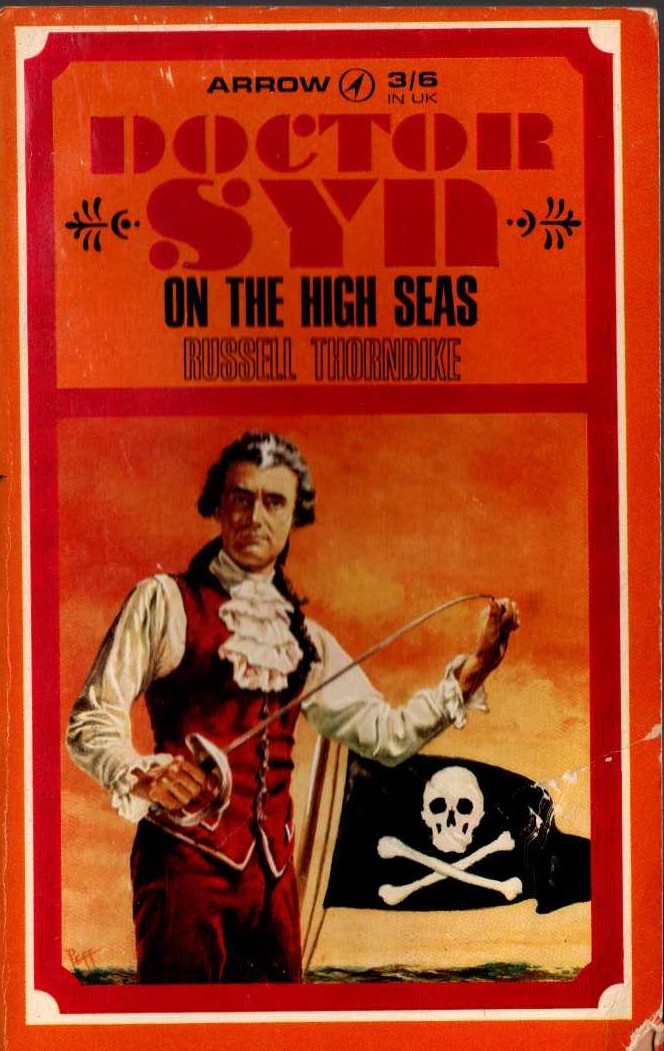 Russell Thorndike  DOCTOR SYN ON THE HIGH SEAS front book cover image
