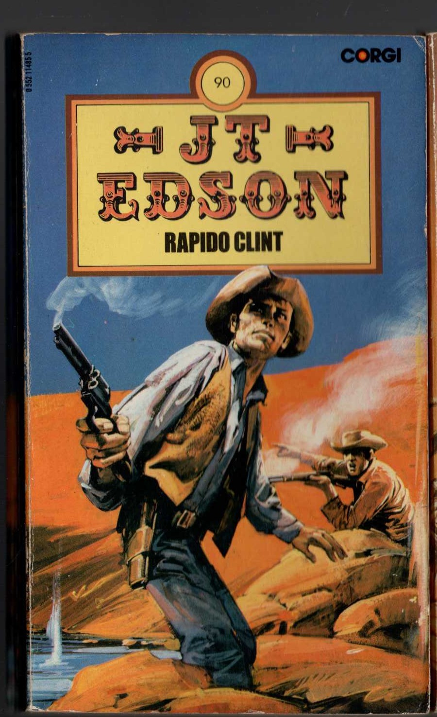 J.T. Edson  RAPIDO CLINT front book cover image