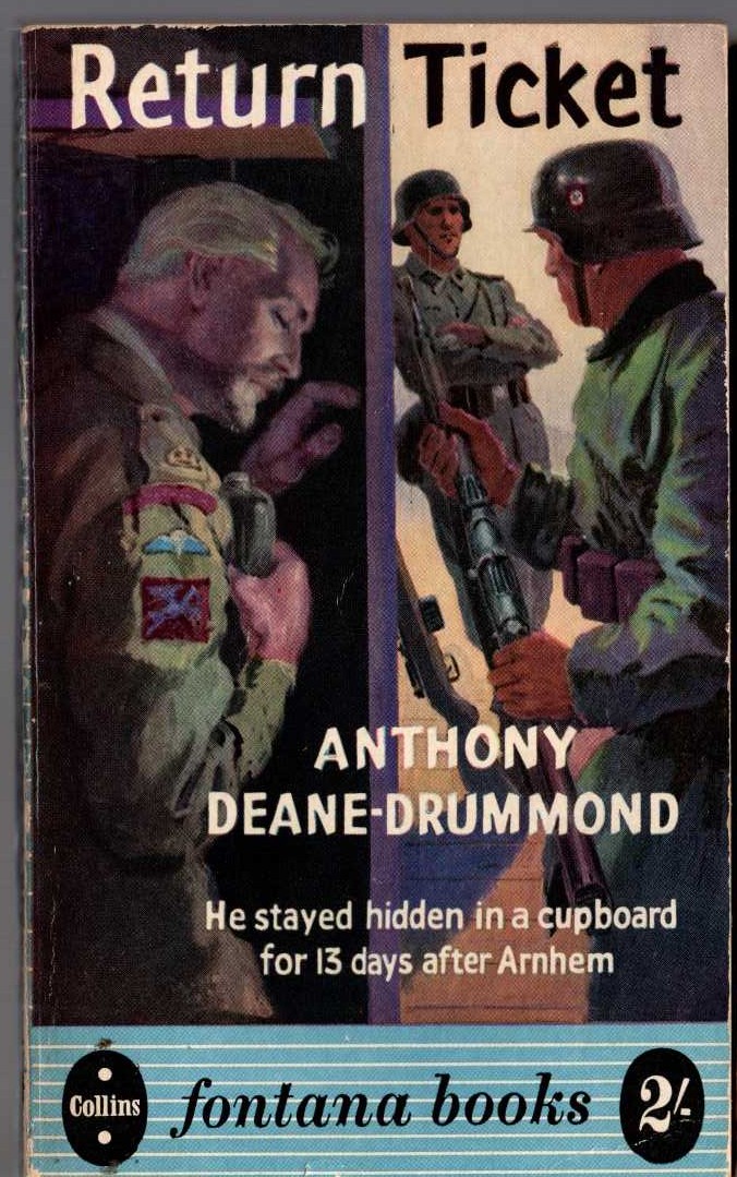 Anthony Deane-Drummond  RETURN TICKET front book cover image