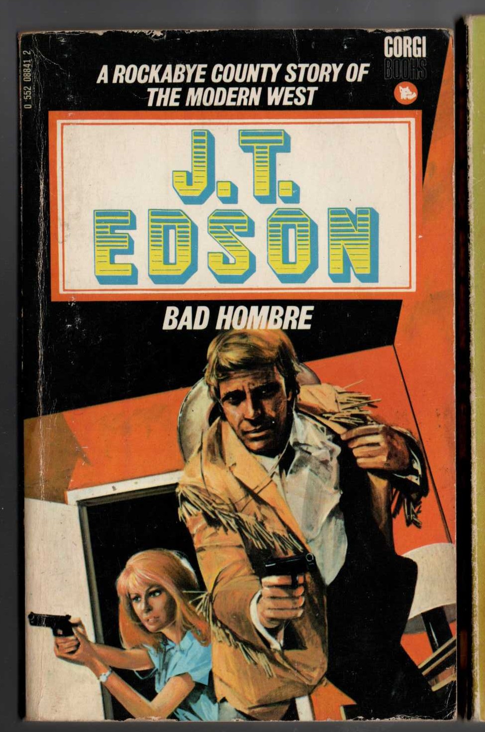 J.T. Edson  BAD HOMBRE front book cover image