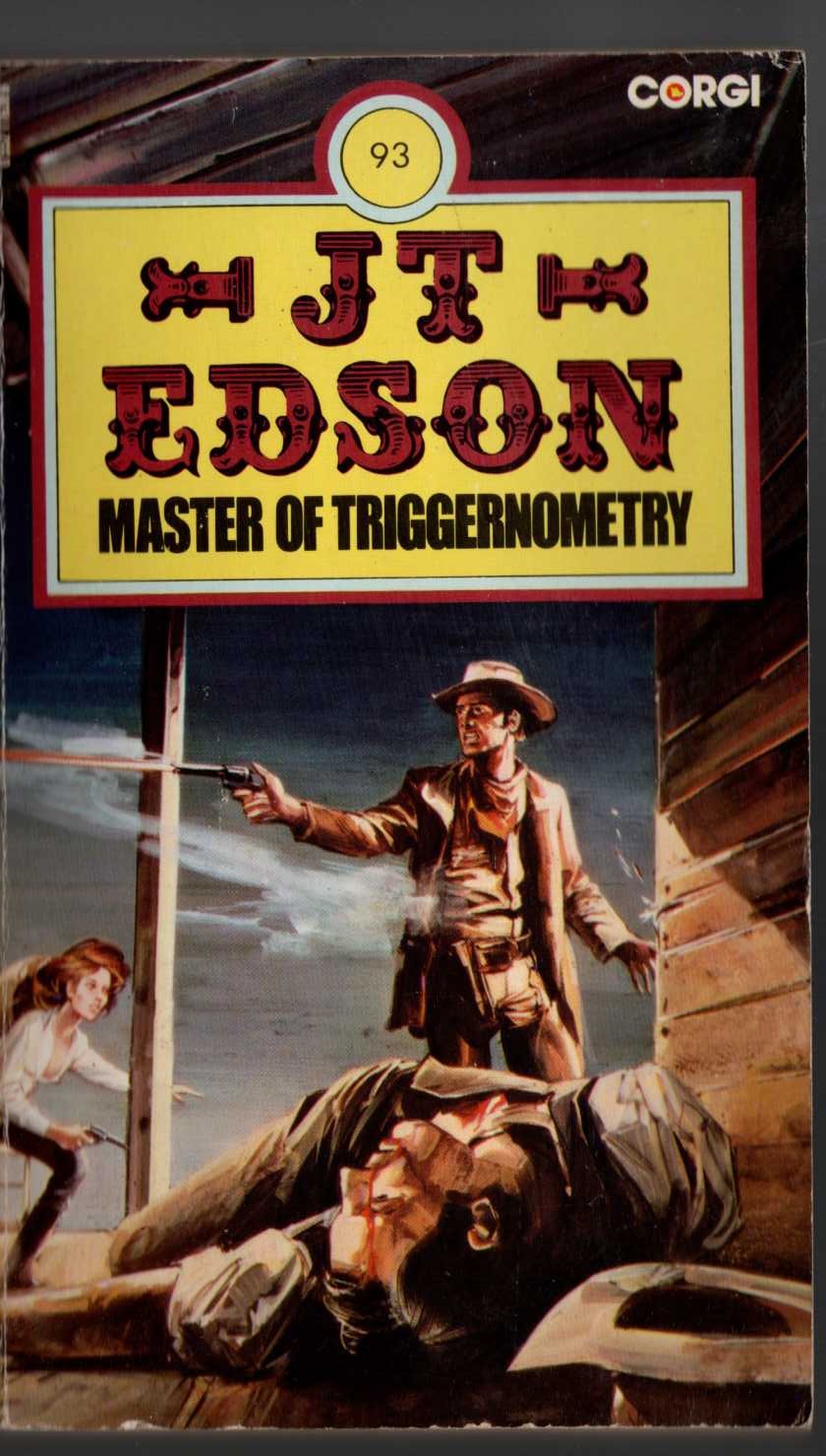 J.T. Edson  MASTER OF TRIGGERNOMETRY front book cover image