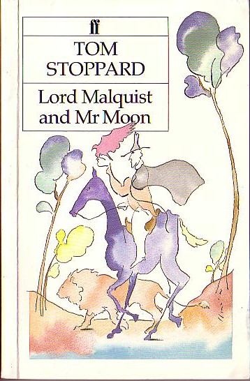 Tom Stoppard  LORD MALQUIST AND MR MOON front book cover image