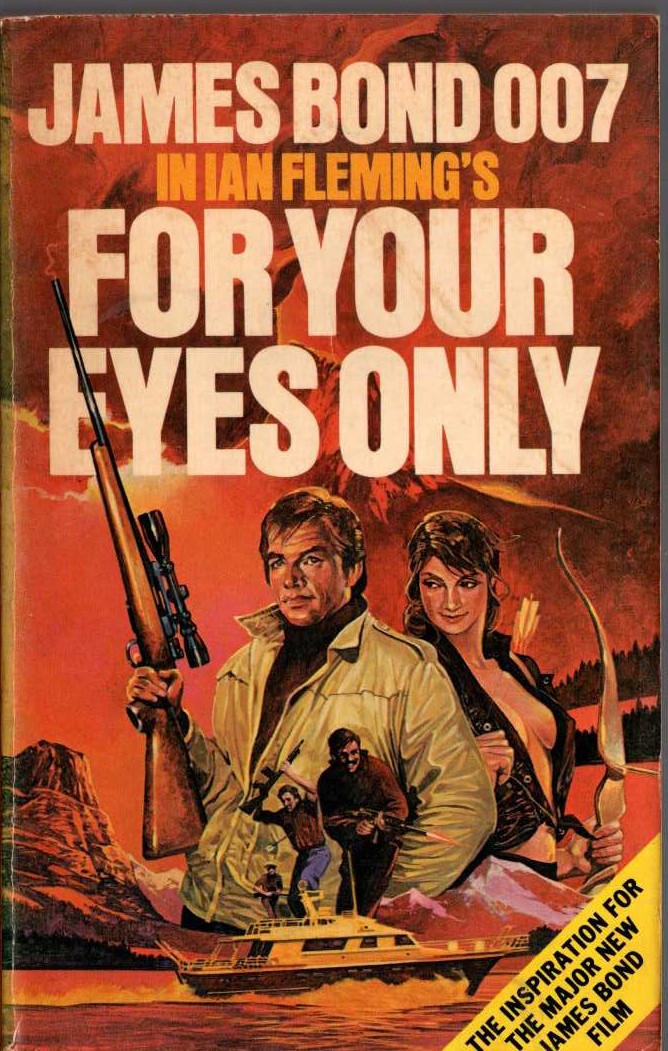 Ian Fleming  FOR YOUR EYES ONLY front book cover image