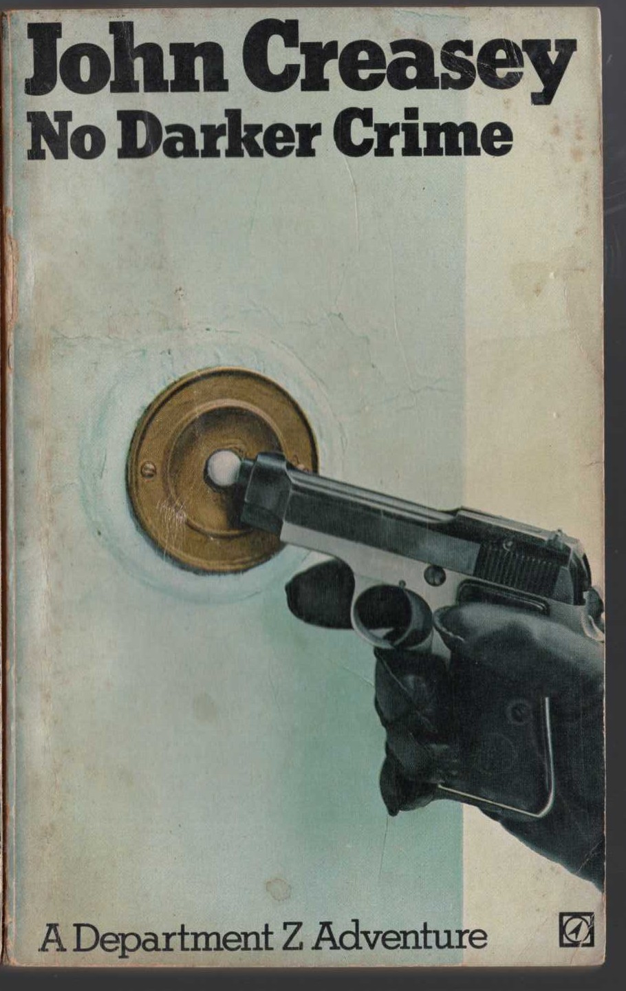 John Creasey  NO DARKER CRIME front book cover image