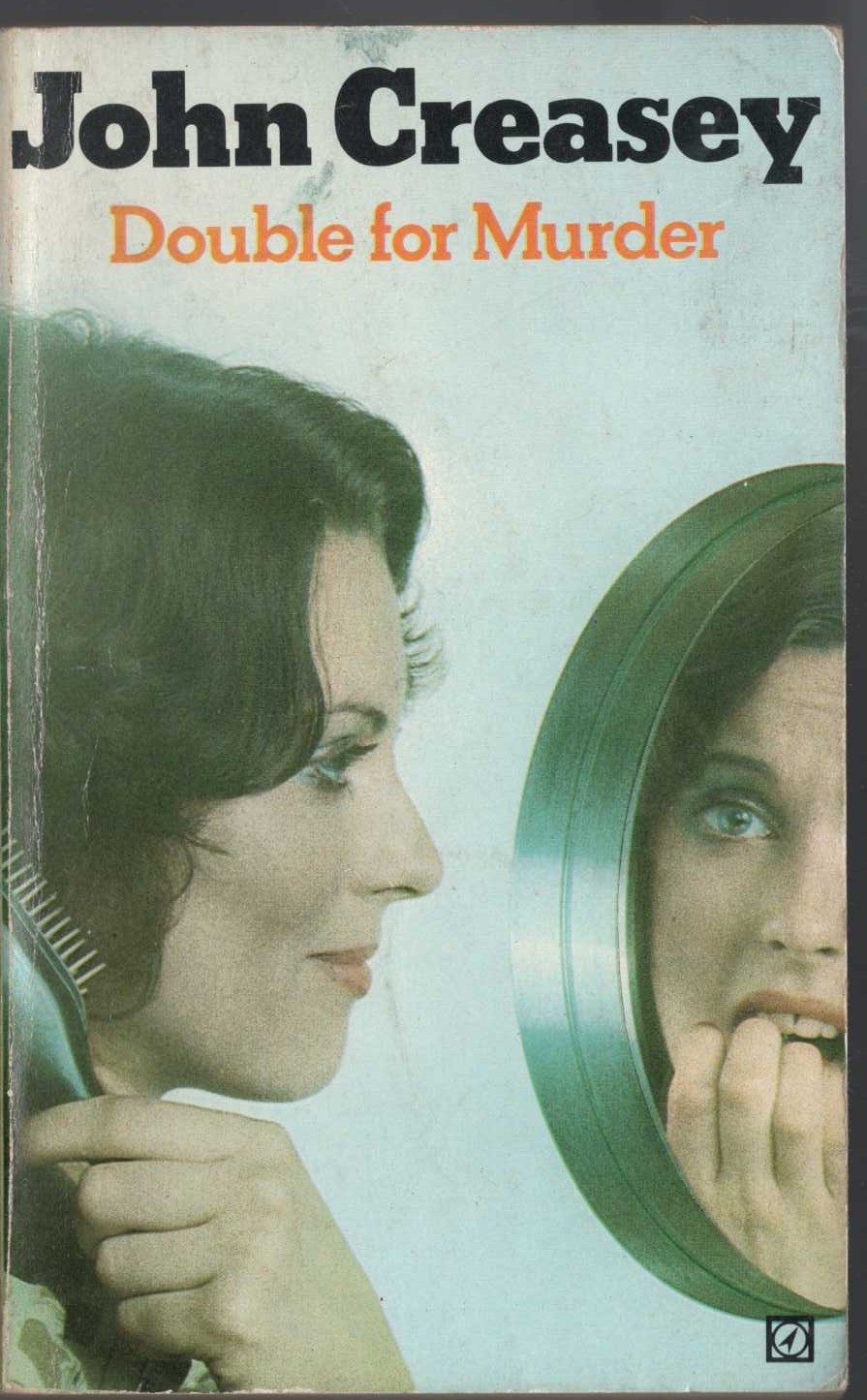 John Creasey  DOUBLE FOR MURDER front book cover image