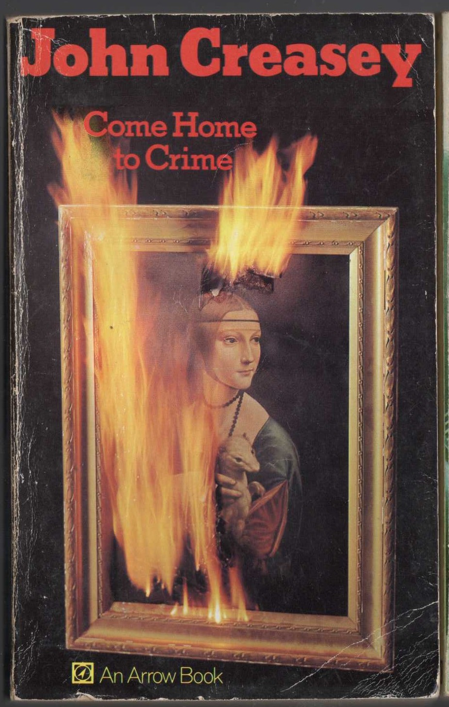 John Creasey  COME HOME TO CRIME front book cover image