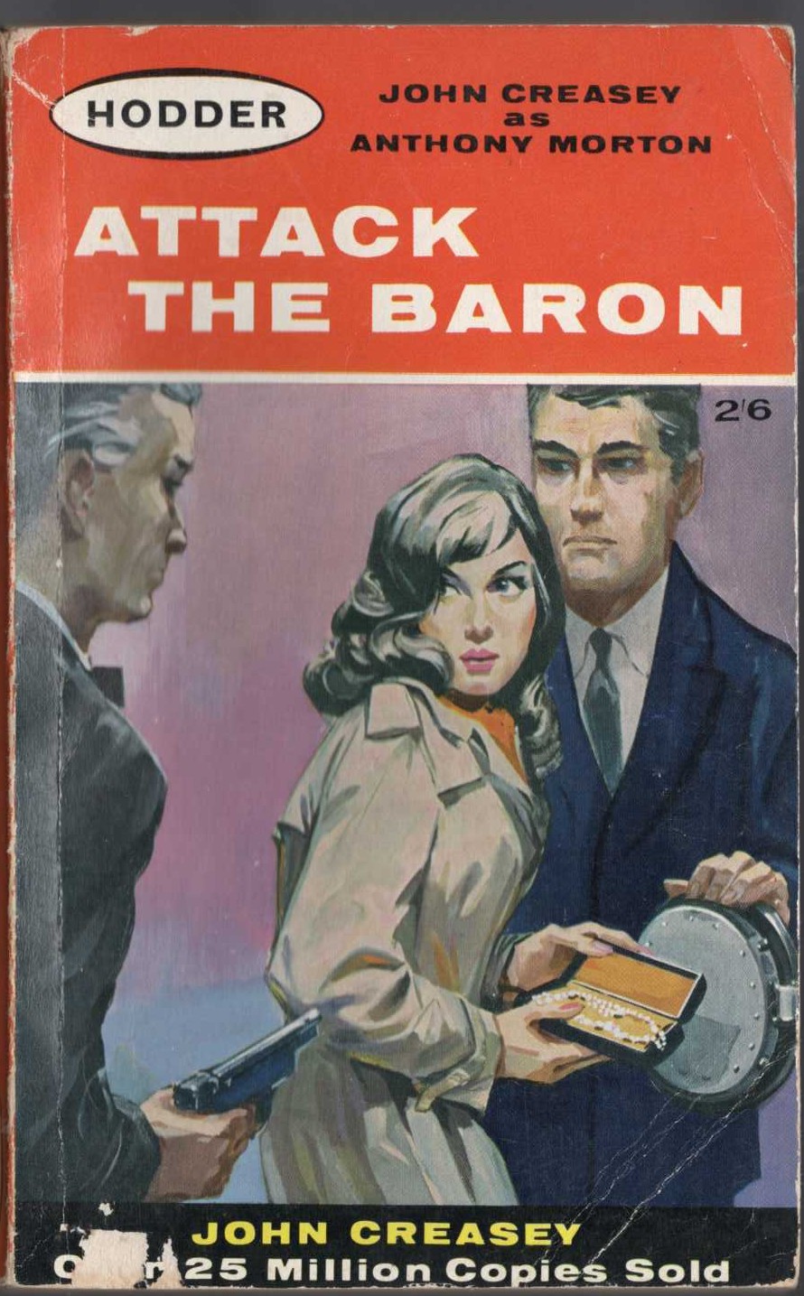 Anthony Morton  ATTACK THE BARON front book cover image