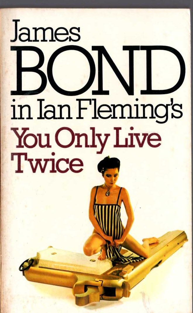 Ian Fleming  YOU ONLY LIVE TWICE front book cover image
