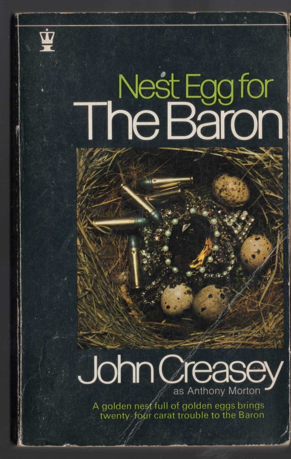 Anthony Morton  NEST EGG FOR THE BARON front book cover image