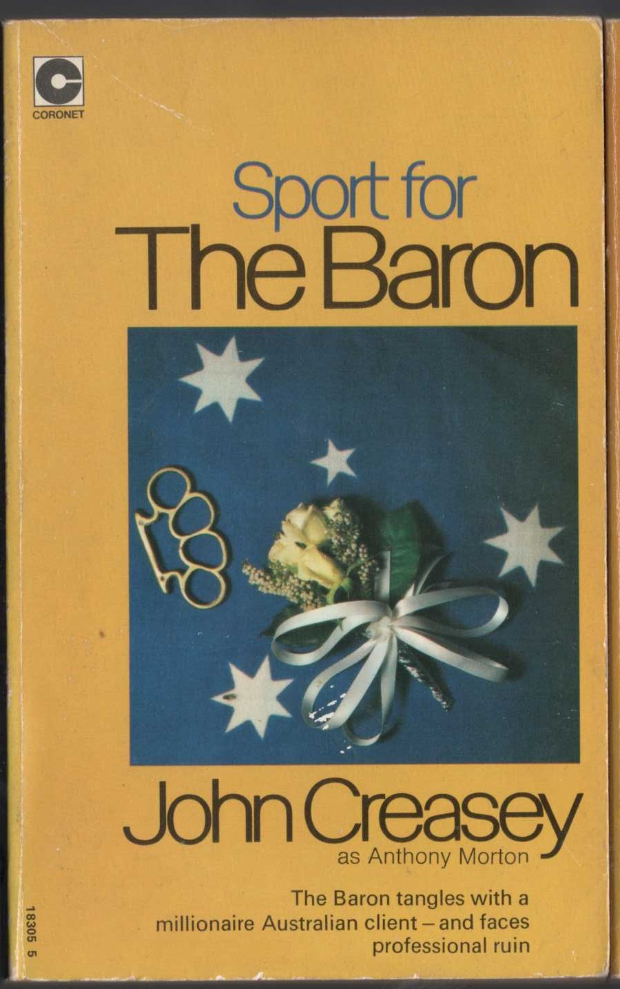 Anthony Morton  SPORT FOR THE BARON front book cover image