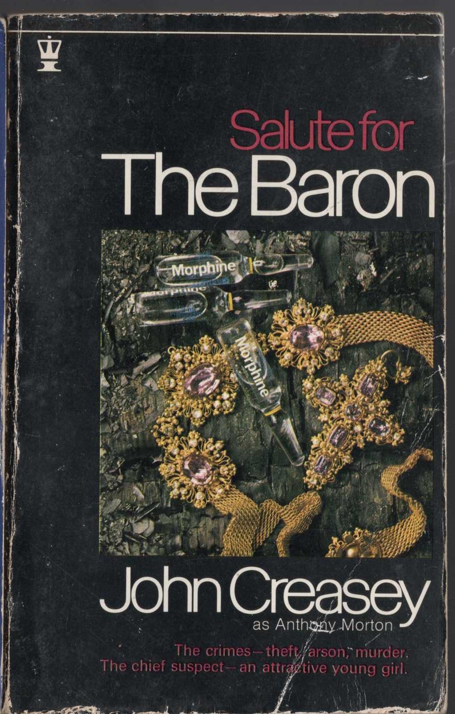 Anthony Morton  SALUTE FOR THE BARON front book cover image