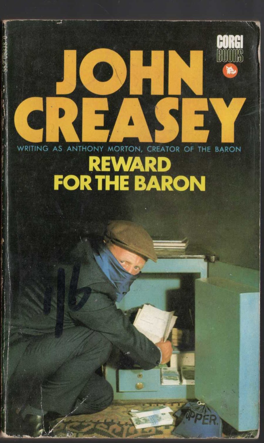 Anthony Morton  REWARD FOR THE BARON front book cover image