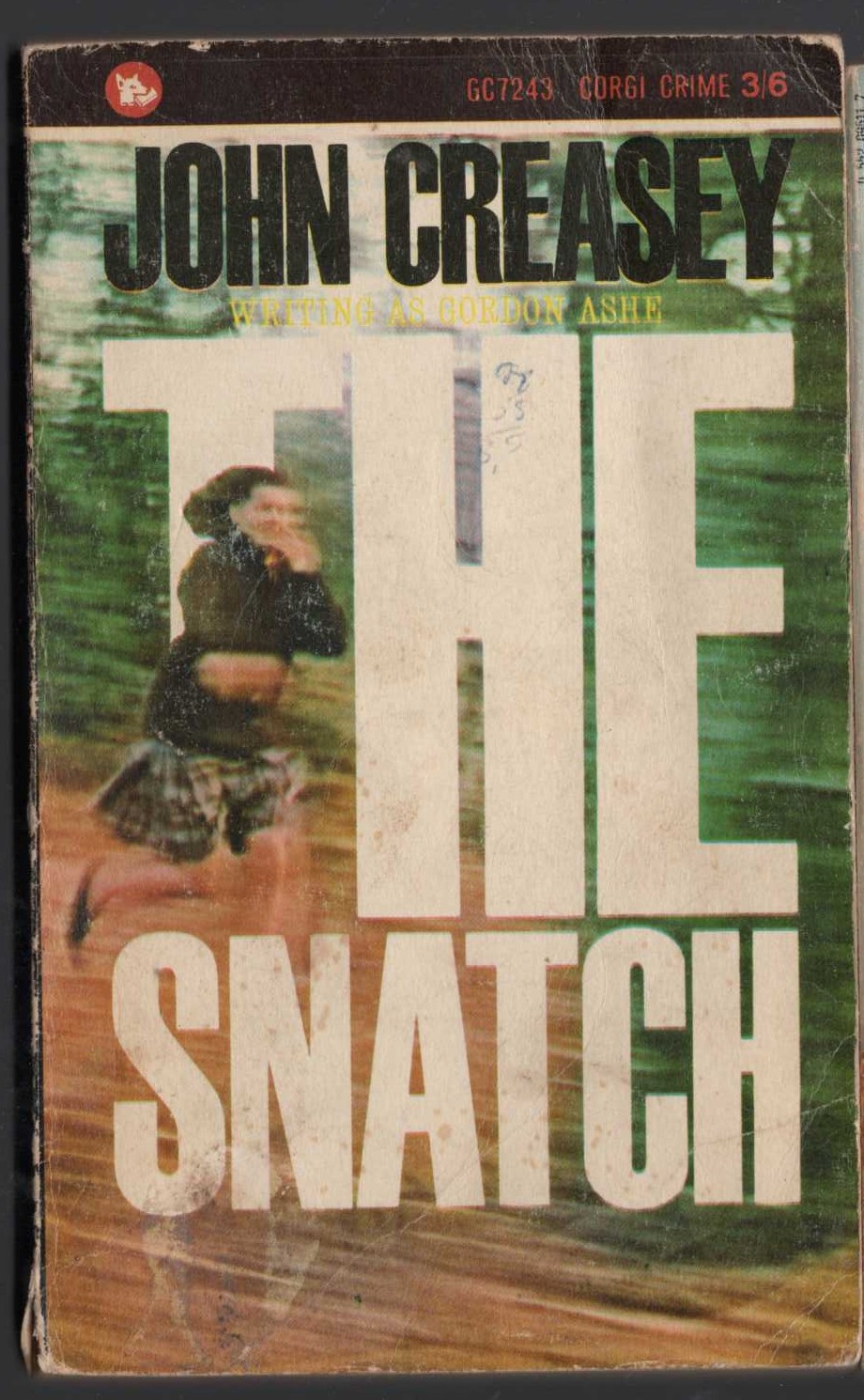 Gordon Ashe  THE SNATCH front book cover image