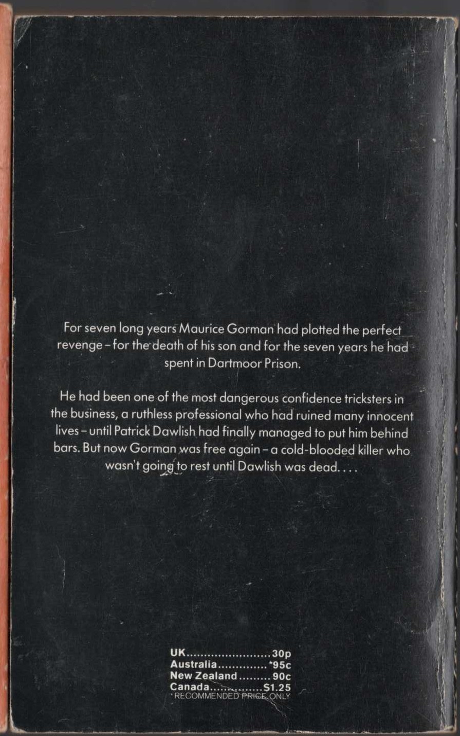 Gordon Ashe  DON'T LET HIM KILL magnified rear book cover image