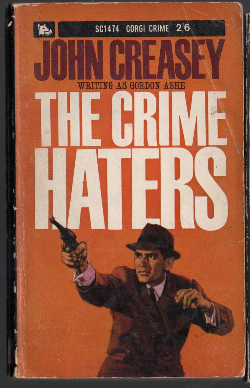 Gordon Ashe  THE CRIME HATERS front book cover image