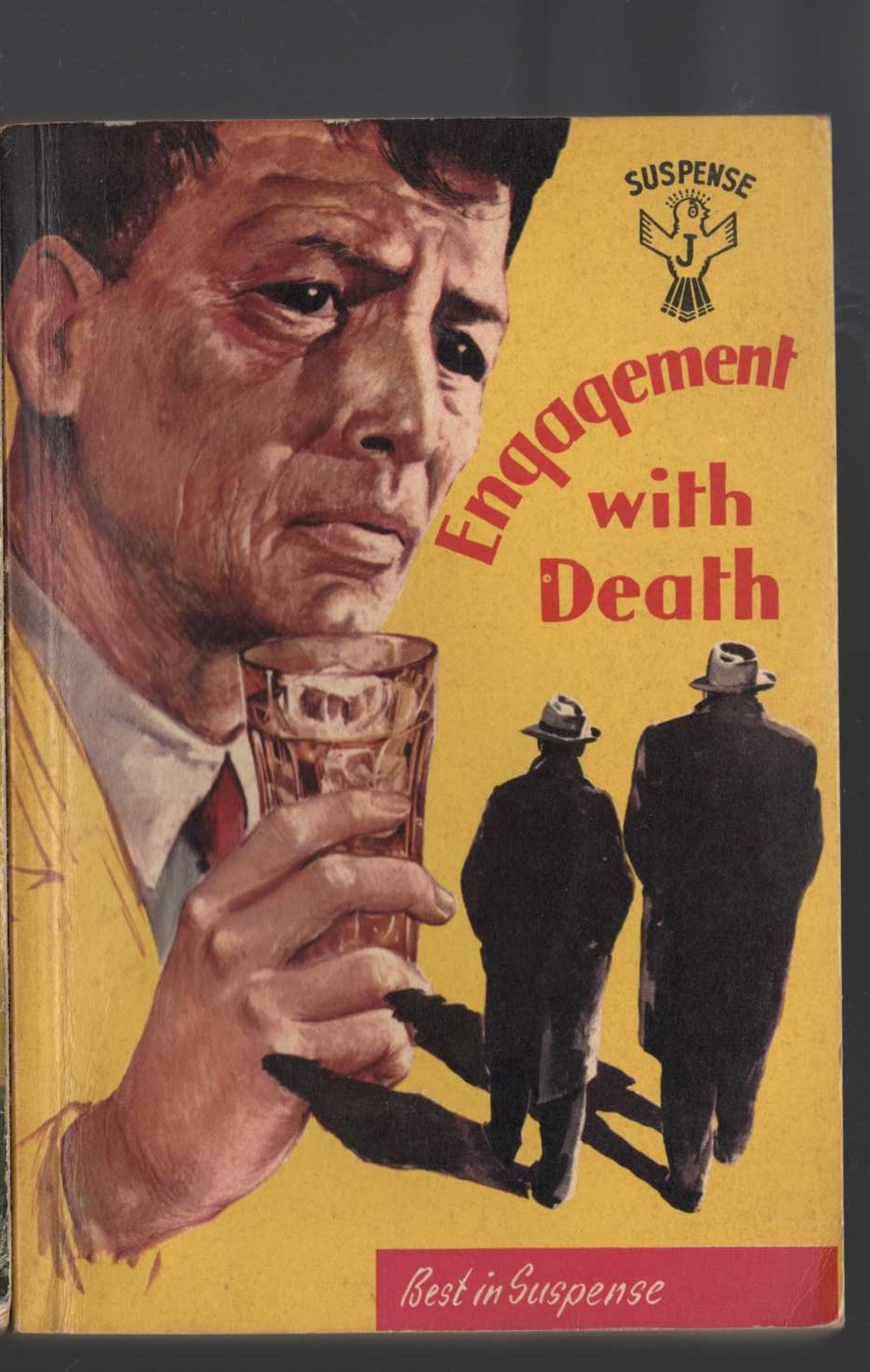 Gordon Ashe  ENGAGEMENT WITH DEATH front book cover image