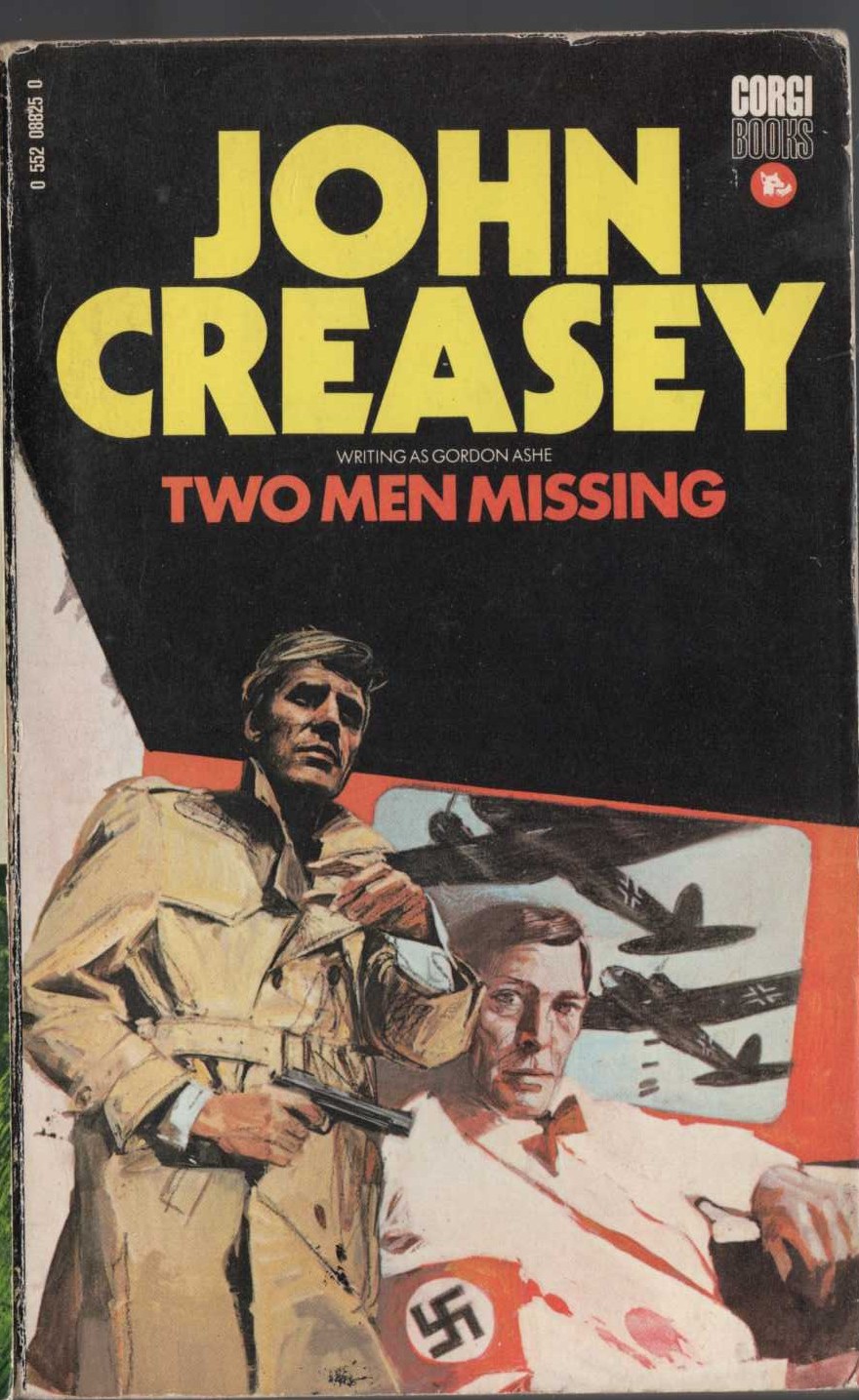 Gordon Ashe  TWO MEN MISSING front book cover image