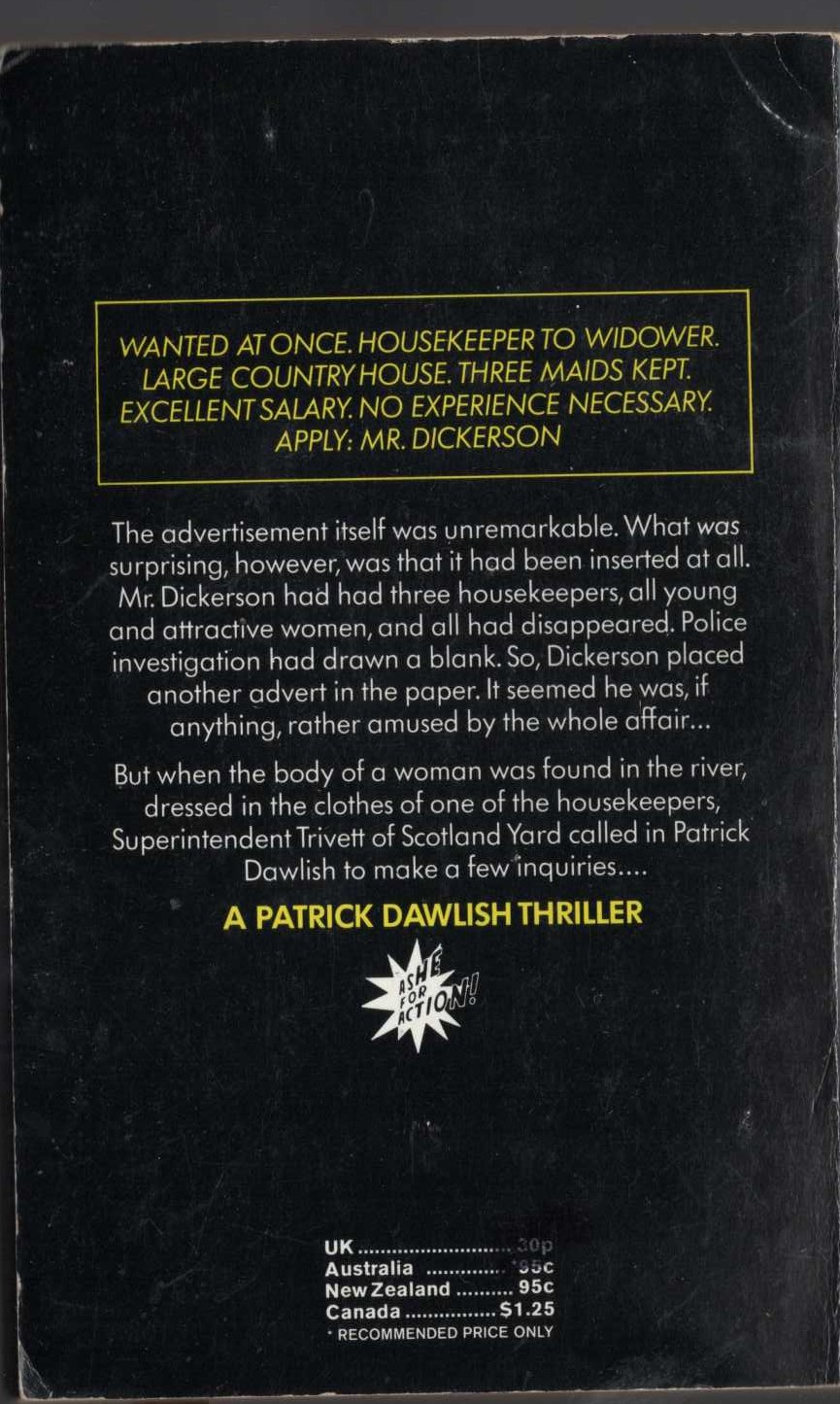 Gordon Ashe  ROGUES RAMPANT magnified rear book cover image