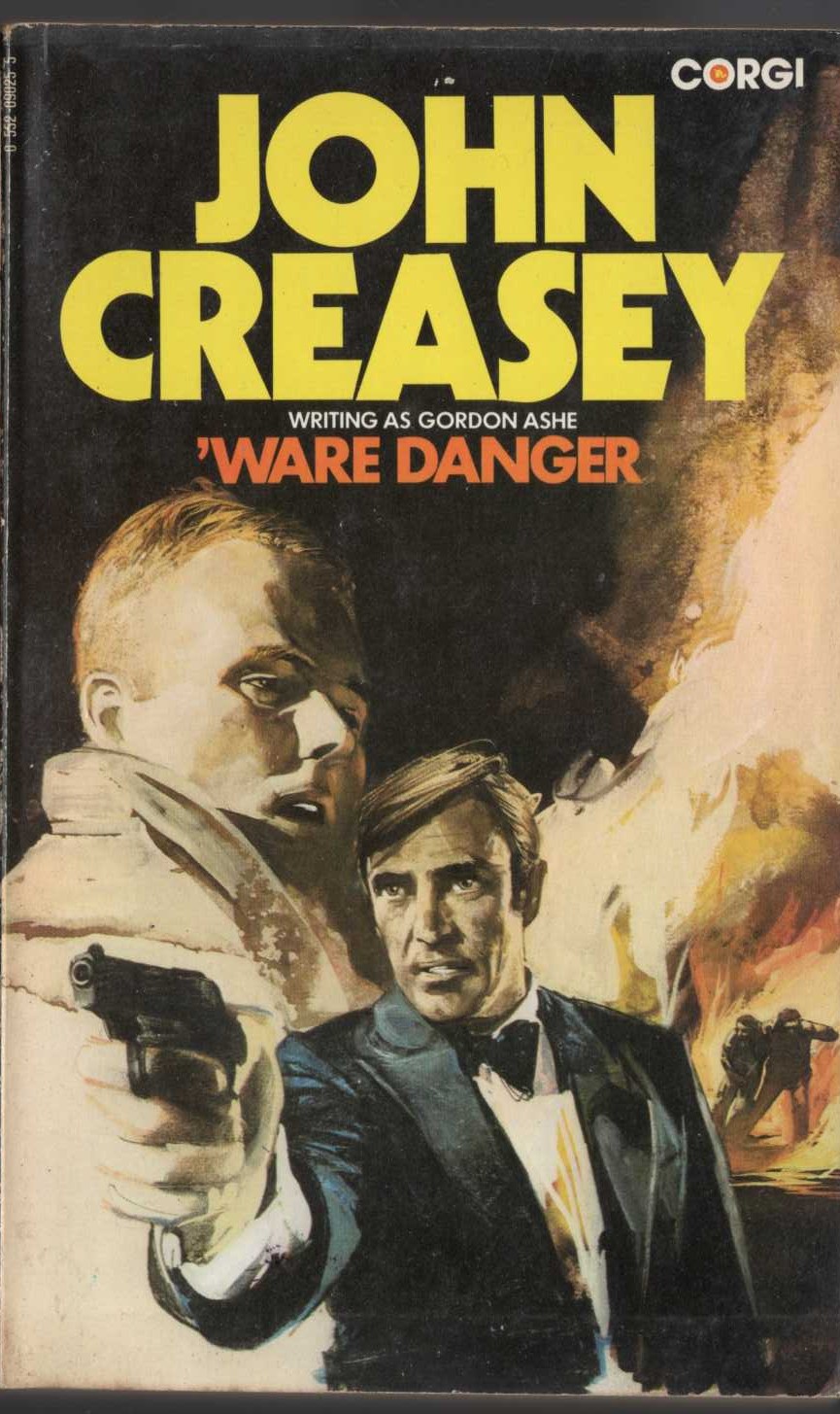 Gordon Ashe  'WARE DANGER front book cover image