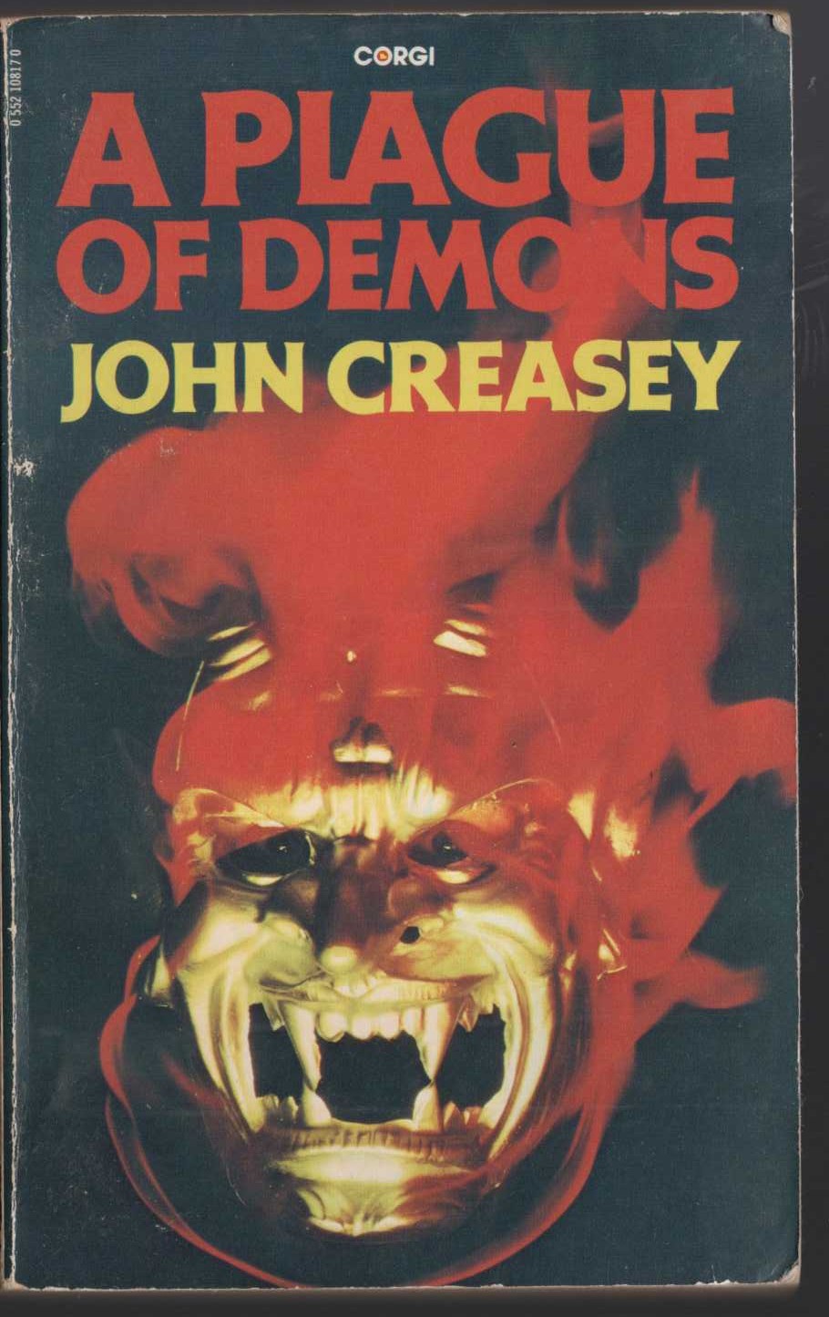 Gordon Ashe  A PLAGUE OF DEMONS front book cover image