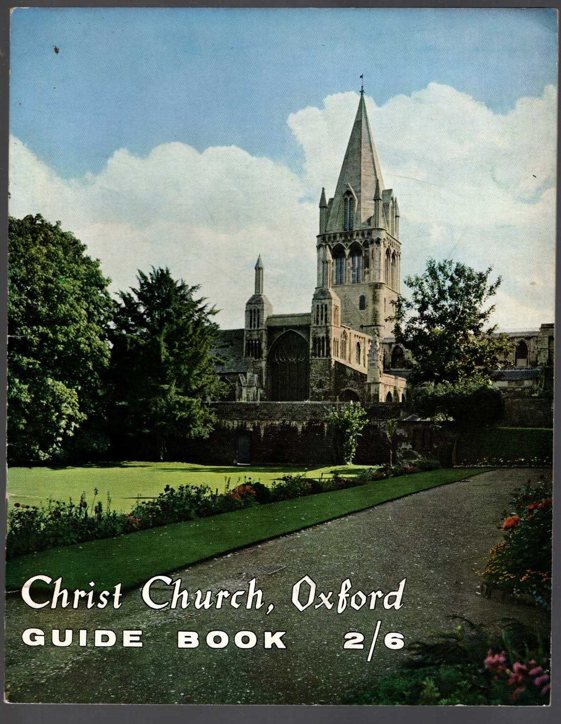 \ CHRIST CHURCH, OXFORD GUIDE BOOK by A.J.Watts front book cover image