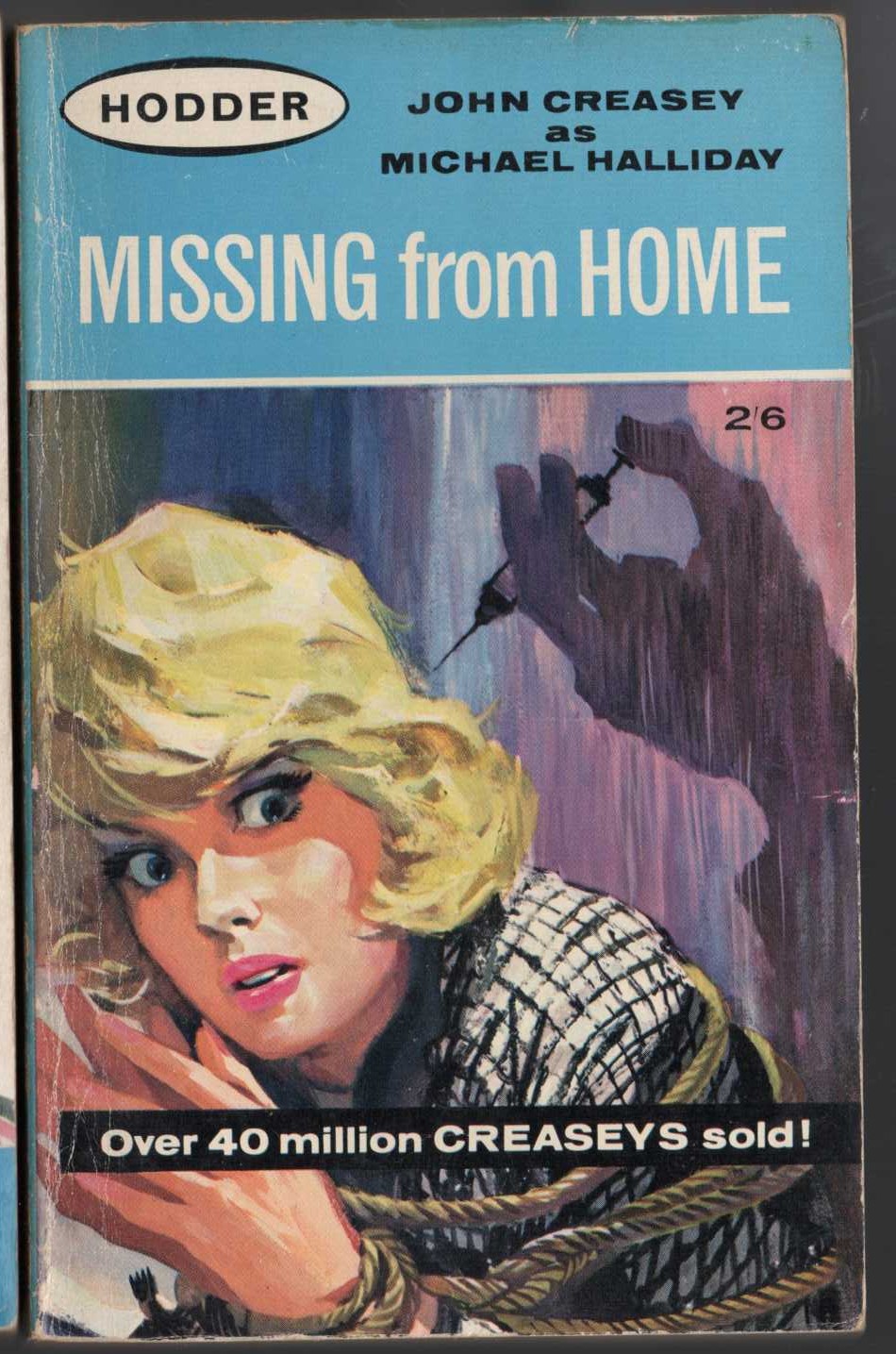 Michael Halliday  MISSING FROM HOME front book cover image