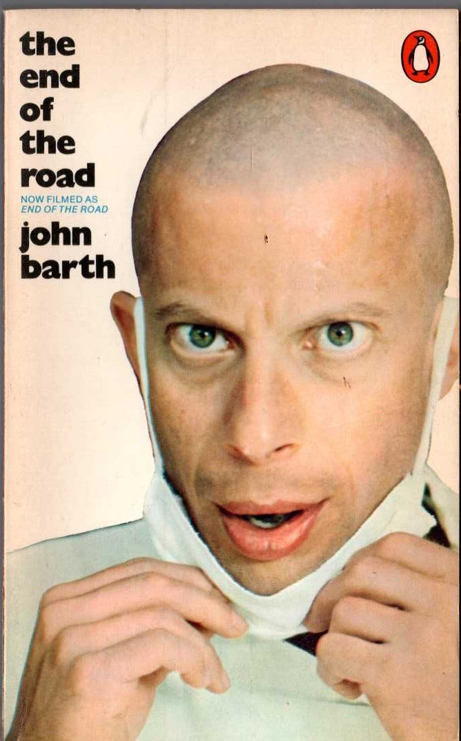 John Barth  THE END OF THE ROAD (Film tie-in) front book cover image