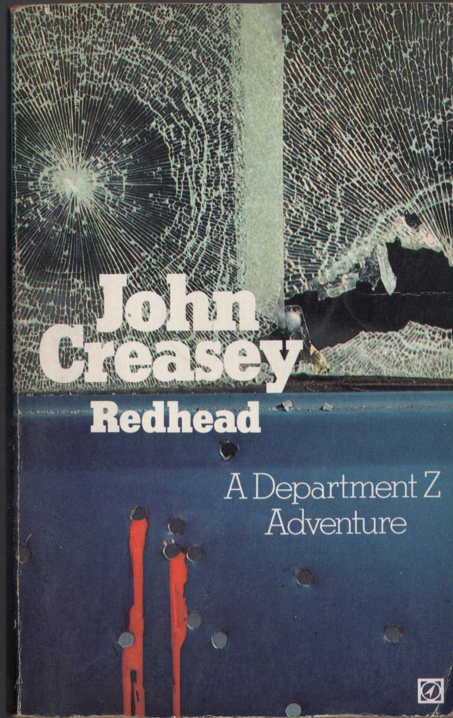 John Creasey  REDHEAD (Department Z) front book cover image