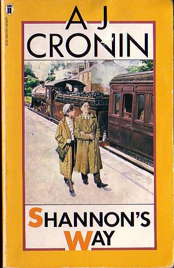 A.J. Cronin  SHANNON'S WAY magnified rear book cover image