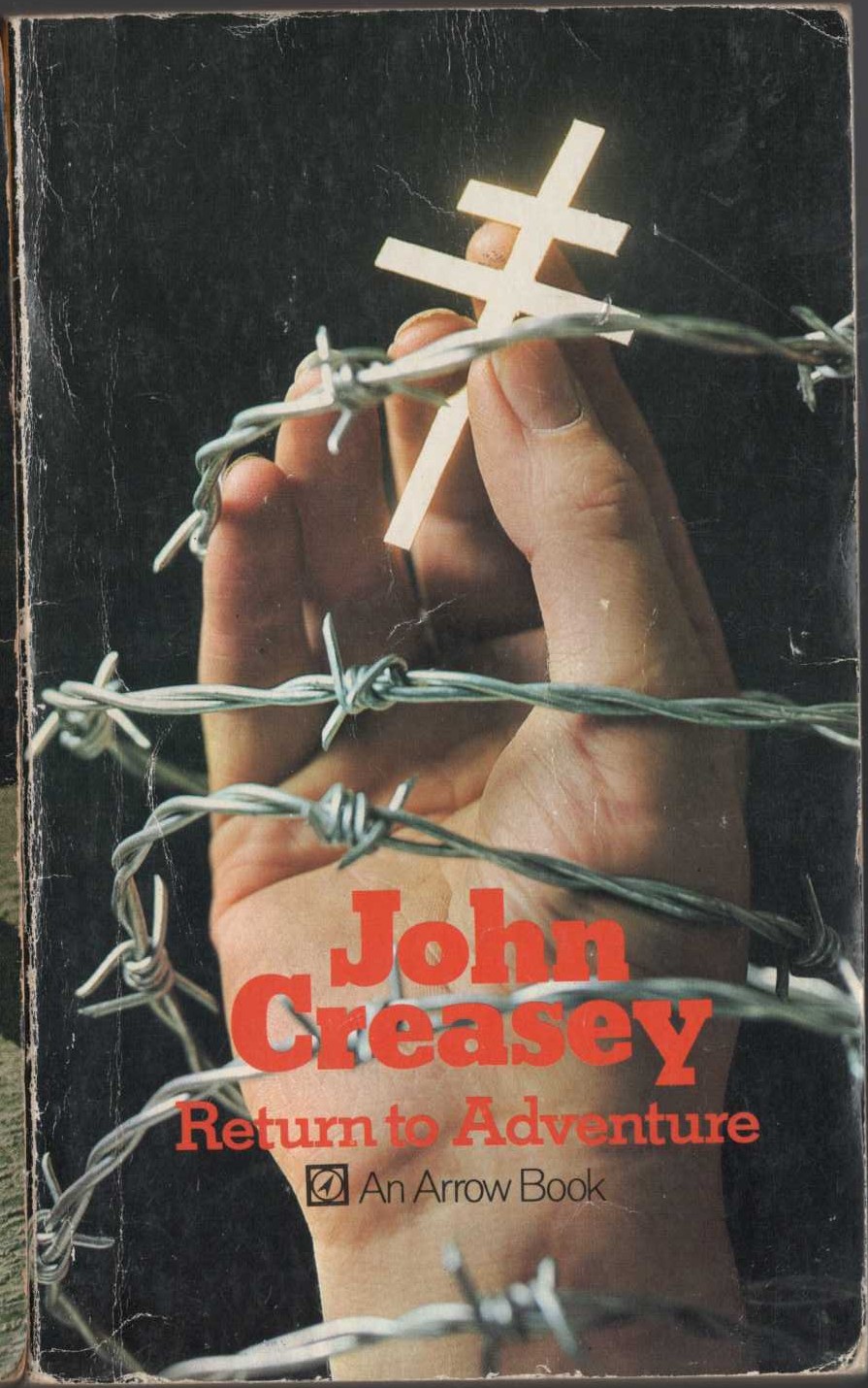 John Creasey  RETURN TO ADVENTURE front book cover image