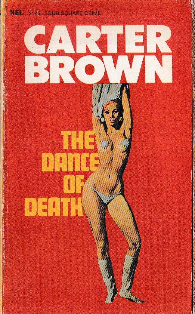 Carter Brown  THE DANCE OF DEATH front book cover image